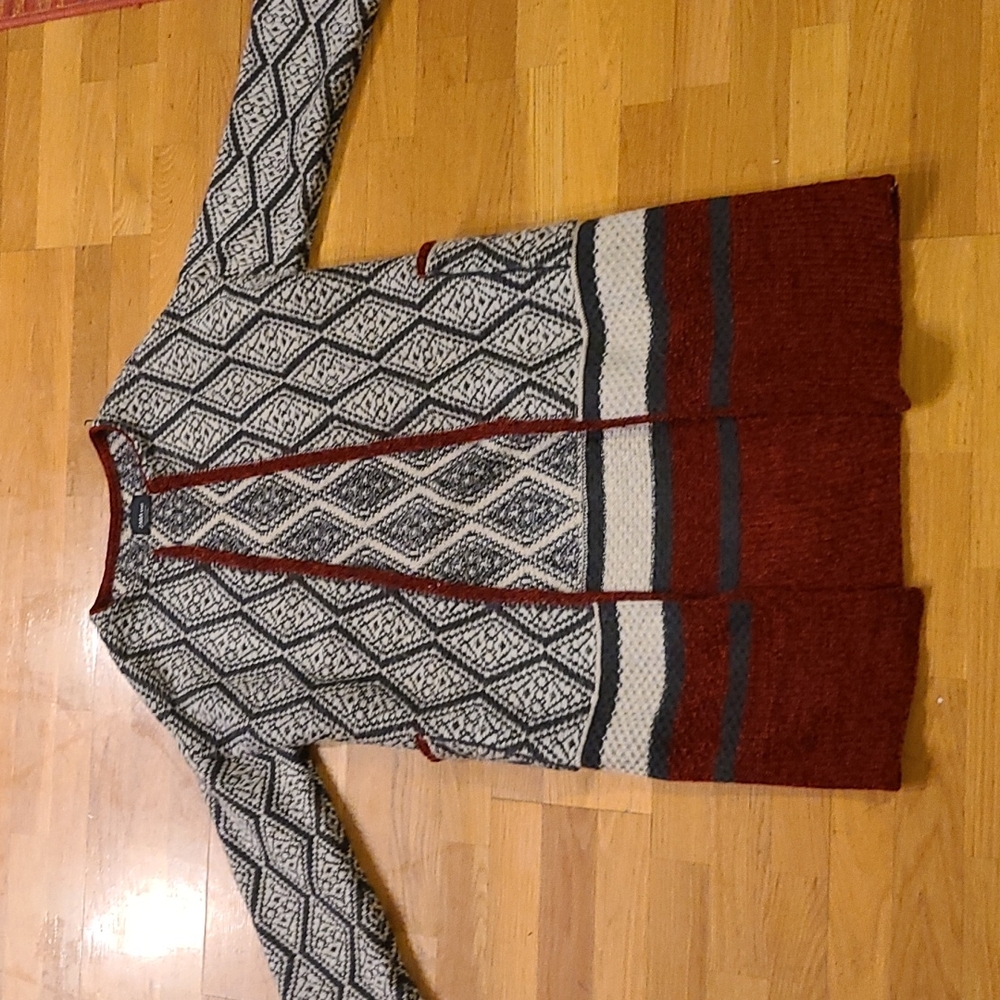 Zara Long Cardigan Sweater